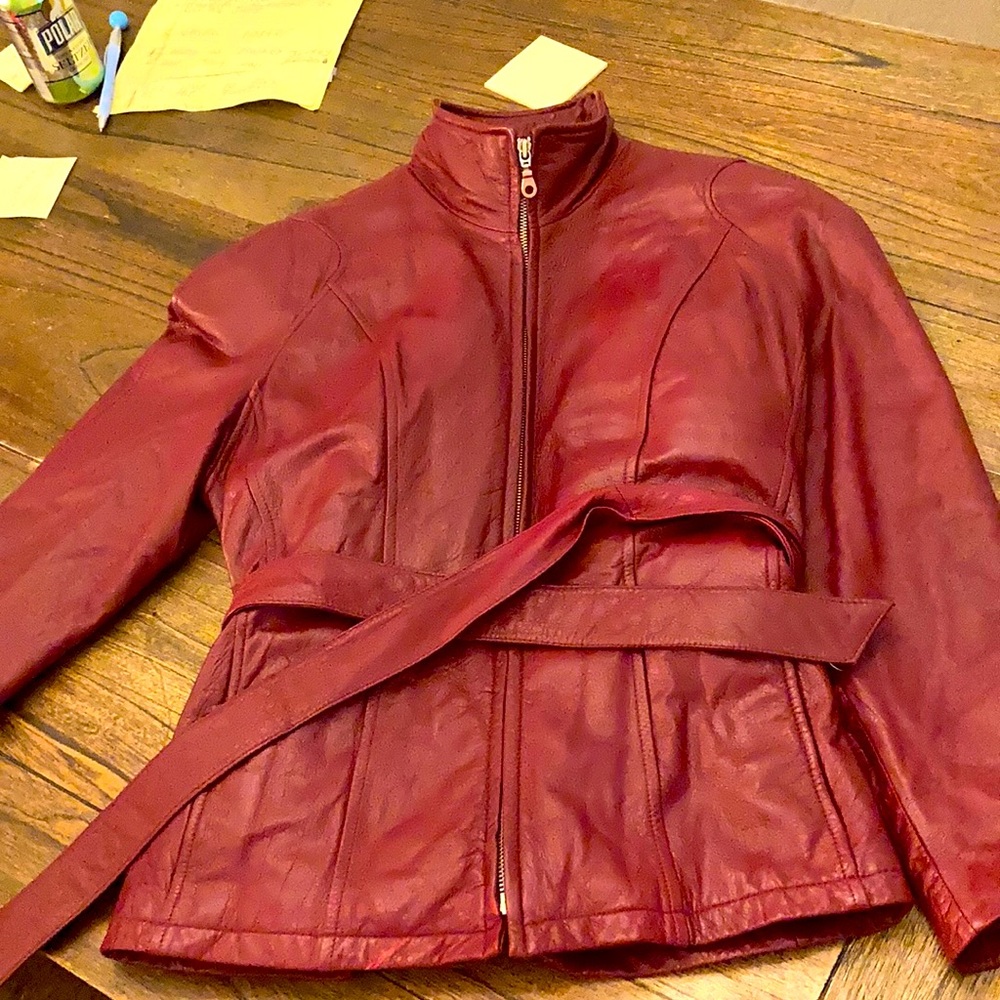 Beautiful red Wilson leather